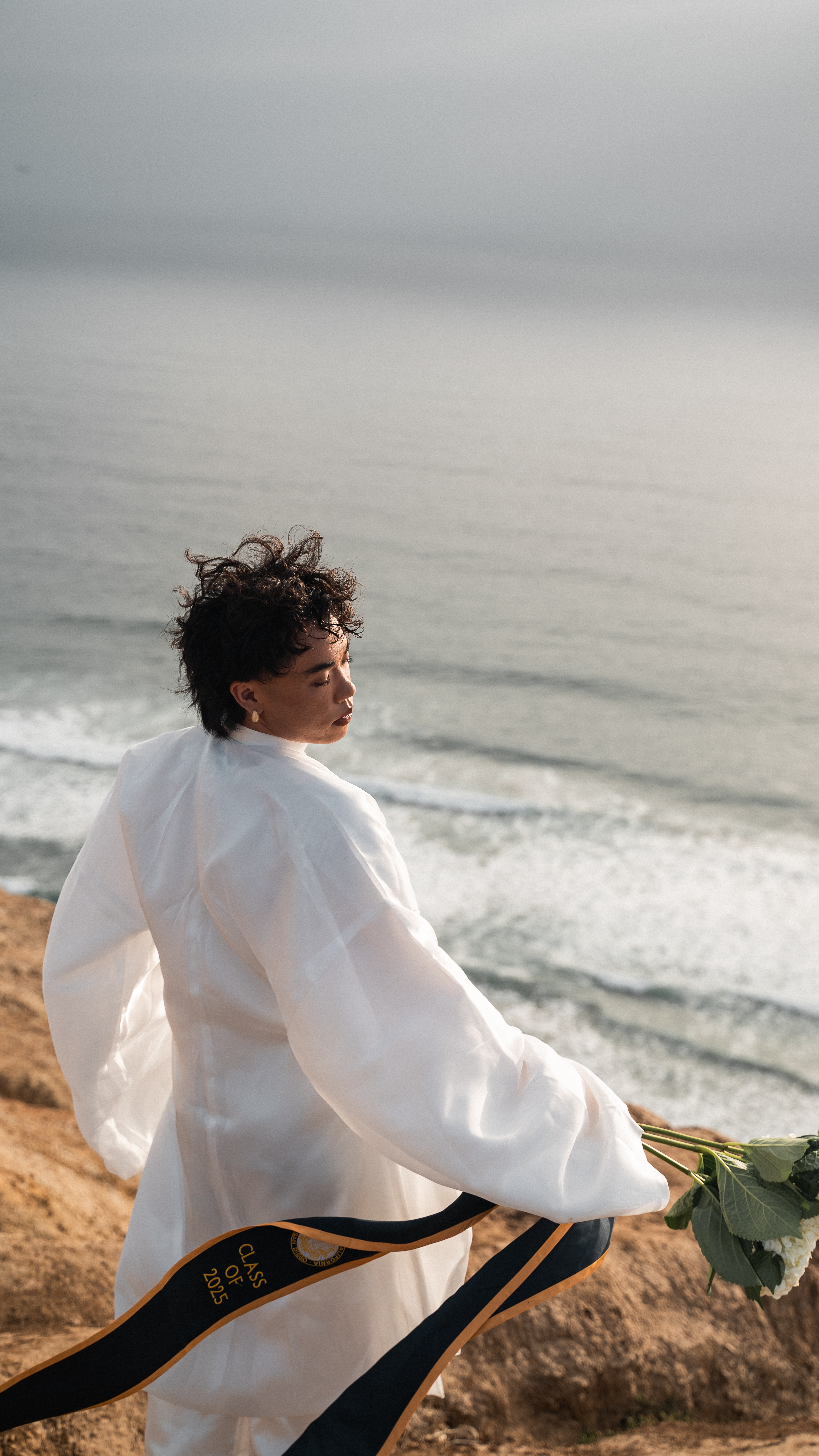 Khoi at the cliffs, San Diego